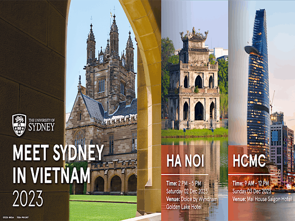 Ngày hội Đại học Sydney - "Harvard của Úc" tại Việt Nam 2023