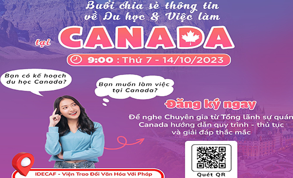 [HỘI THẢO] Thông tin Du học và Việc làm Canada