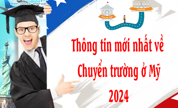 Thông tin mới nhất về Chuyển trường ở Mỹ 2024
