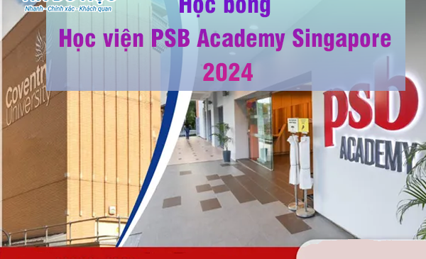 [HOT] Học bổng Học viện PSB Academy Singapore 2024