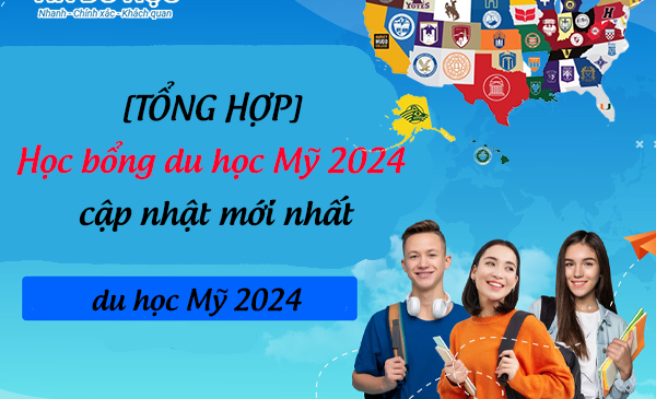 [TỔNG HỢP] Học bổng du học Mỹ 2024 cập nhật mới nhất