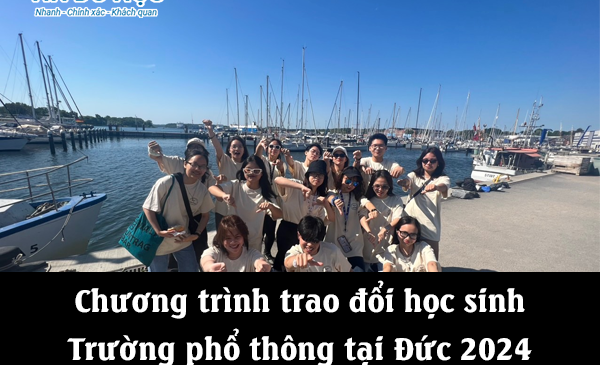 Chương trình trao đổi học sinh Trường phổ thông tại Đức 2024