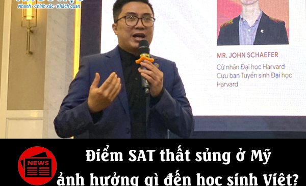 Điểm SAT giảm ở Mỹ ảnh hưởng gì đến học sinh Việt?